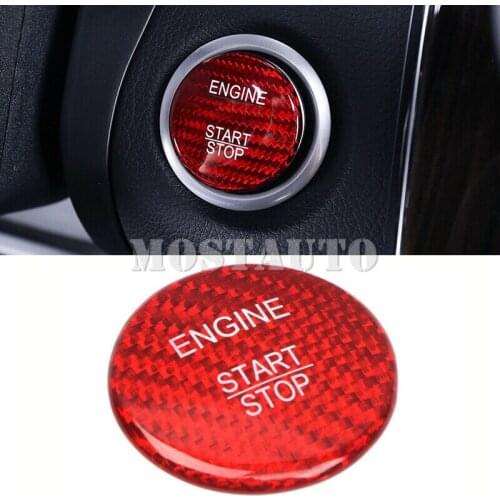 Red Engine Start Stop Switch Button Cover Trim For Mercedes-Benz C-Class W205 A Class W176 B-Class W246 GLA CLA GLC 1pcs