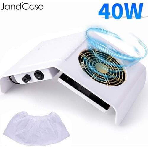 Powerful Extractor Fan for Manicure 40W Strong Suction All for Manicure Vacuuming Machine Dust Cleaner for Nail Dust Absorber