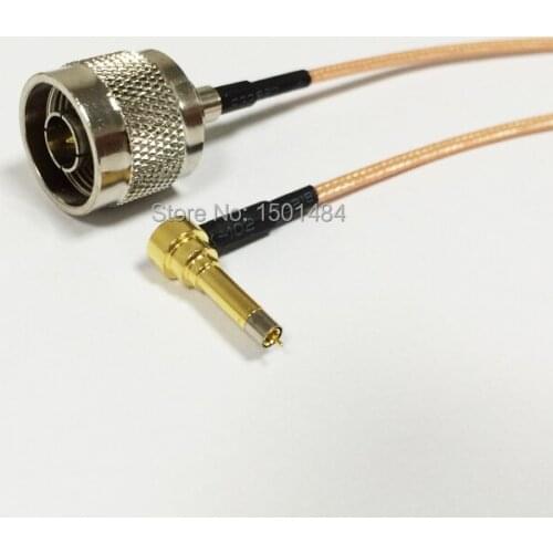 New N Male Plug Connector Switch MS156 Right Angle Convertor RG316 Wholesale Fast Ship 15CM 6" Adapter