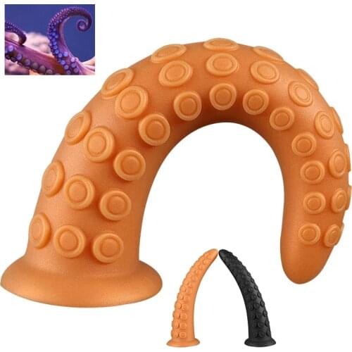 Silicagel Large Anal Plug Octopus Butt Plug Massage Anal Toy For Woman Men Orgasm Stimulate Anal Plug Tentacle Dildos Sex Toys