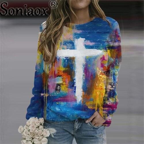 Soniaox Women's Sweatshirts With Print