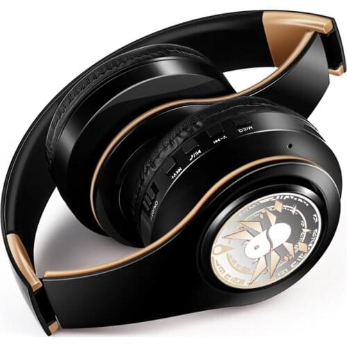 Shinning Anime Arknights Exusiai Wireless Bluetooth Headphone Over Head Game Headset with Mic/Micro TF Card Slot for IOS ANDROID