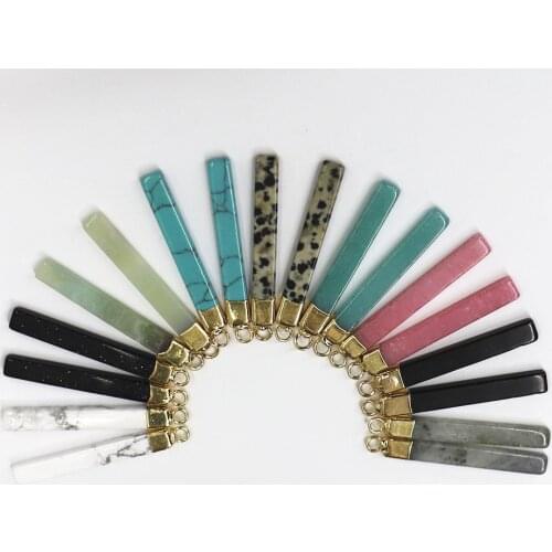 Natural Stone Earrings Aura Gemstones Bead Dangle Hook Earrings Vintage Polygon, Stud Earrings Accessories, Jewelry Design