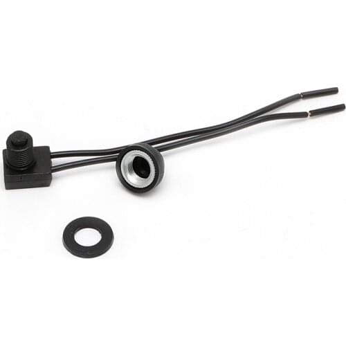 1Pc 12V Waterproof Push-Button On-Off Switch With 4" Leads Motorcycle Car Boat On Sale-Y122