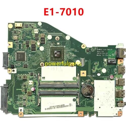 100% working for ACER ES14 ES1-421 ES1-420 motherboard with AMD cpu soldered on board NBG6X11005 A4W1E LA-C801P tested well
