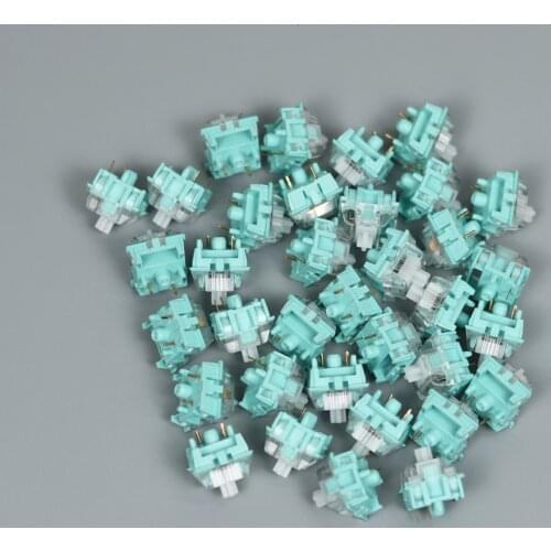 2pcs/pack Outemu Silent Forest Switch for mechanical keyboard Tactile switches 62g 68g Customization 5 pins