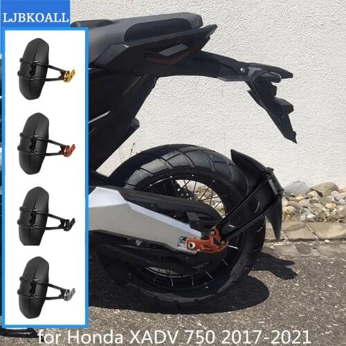 2018 2019 XADV 750 Motorcycle Rear Mudguard Tire Fender Mount Wheel Hugger Splash Guard Cover for Honda X ADV750 2017-2020