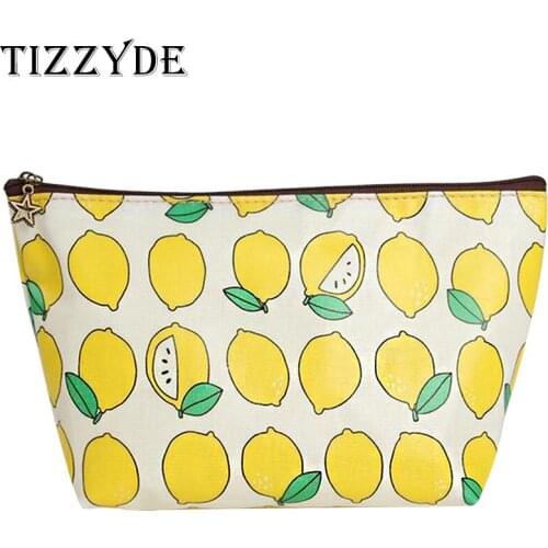 2019 New Fashion Women Cartoon Printing Waterproof Cosmetic Bag Travel Necessarie Organizer Makeup Bag SZL84-C