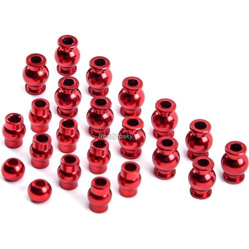 22pcs/lot Complete Aluminum Alloy Pivot Ball Head Set for Arrma 1/10 1:10 4x4 Granite Mega RC Car