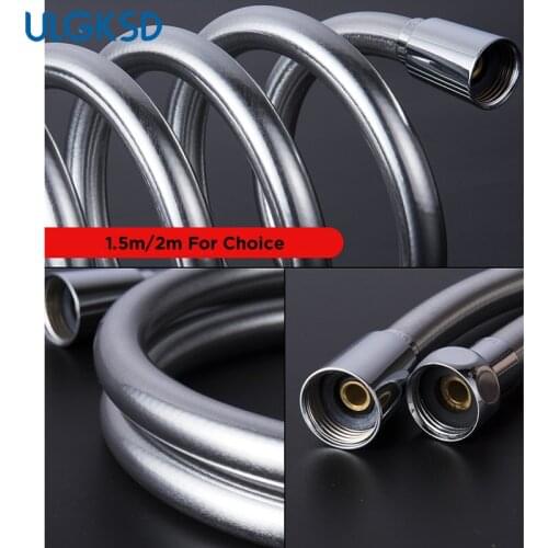 Bathroon Plumbing Hoses PVC Plastic 150cm/200cm Shower Hose Hand Shower Replacement Flexible Shower Spray Hose