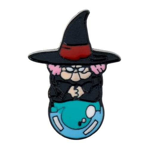 Cartoon Animal Divination Master Charactors Jewelry Brooch Pins Colorful Enamel Brooch Badge Lapel Pin Party Gifts