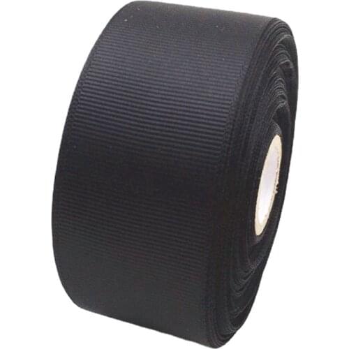 5 yard/lot) 40mm 4cm black Grosgrain Ribbon Wholesale gift wrap Christmas decoration ribbons G067039