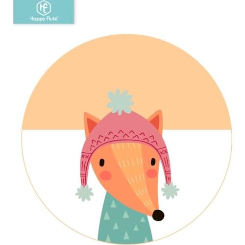 Happy Flute Baby Splat Mat For Under High Chair/Arts/Crafts Waterproof Anti-Slip Folding Mat Playing Mat For Baby Use