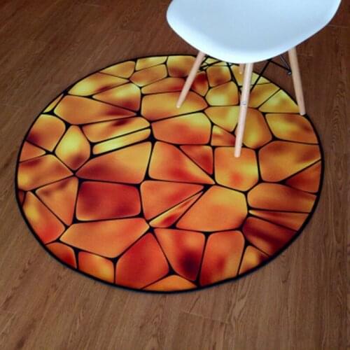 Home Decoration Round Carpets For Living Room Cartoon Soft Carpet Kids Room Cute Rugs For Bedroom Computer Chair Floro Mat Rug