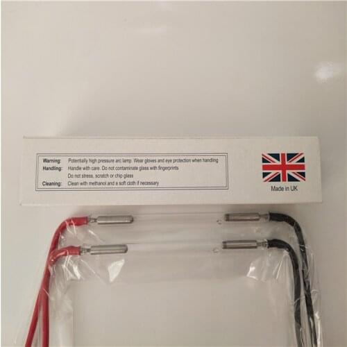 Ipl xenon flash lamp 7*60*125 mm size ipl laser lamp
