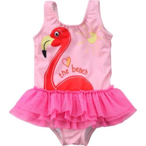 Girls Tankini Swimwear Ruffles Cute Swimsuit Bikini Beachwear Adorable Kid Baby Girl Clothing Rompers 1-6T