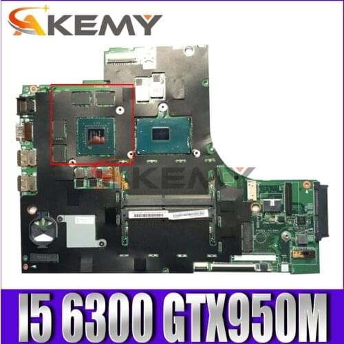 Akemy For Lenovo 700-15isk Xiaoxin700 Laptop Motherboard Lol SKL MB 15221-1 M 448.06R01.001M I5 6300 GTX950M DDR4 100% Test OK