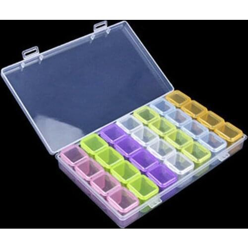 5D Diamond Painting Tools and Accessories Kits Roller pen Clay Tray Box Stickers Tweezers Diamond Embroidery Tray Box sets