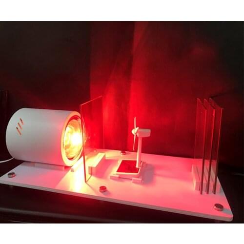Vechicle Solar Control Window Film Heat Rejection Performance Demonstration Heat Infrared Lamp Unit Machine Set MO-623A