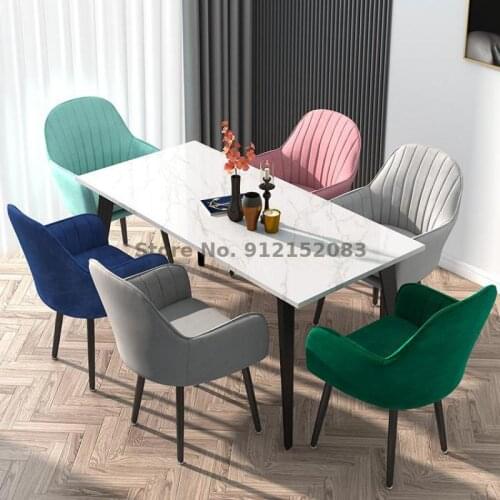 Home Light Luxury Desk Chair Computer Chair Back Dresser Dresser Makeup Chair Nail Salon Stool Nordic Leisure Dormitory Chair