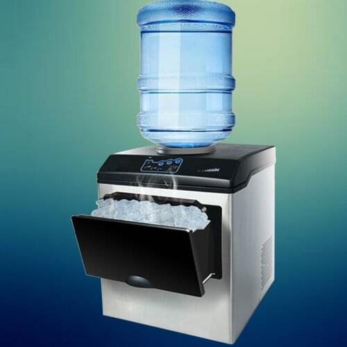 2020 Most popular Home use Automatic Electric Square Shape Ice Maker Portable Block Ice Cube Making Machine For Bar Coffee Shop