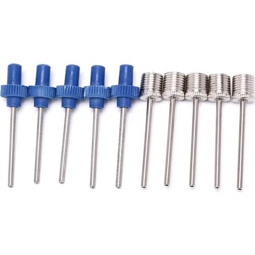 5pcs Inflator Needles Basketball Needle Ball Pump Needle Pin Nozzle Sports Basketball Soccer Ball Air Pump Inflatable