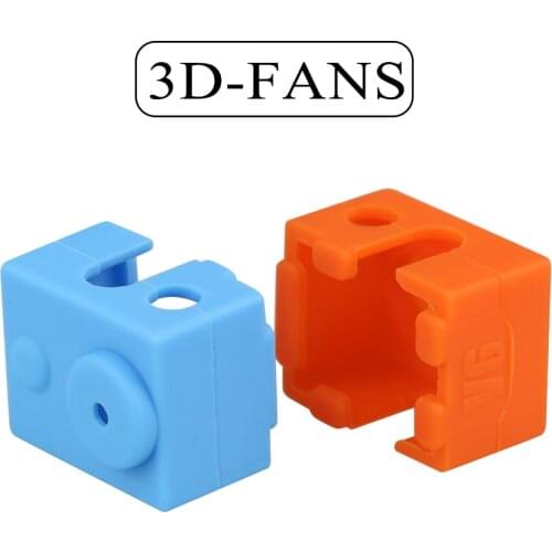 5Pcs/lot E3D V6 Protective Silicone Sock Cover Case for Heater Block of Bowden& direct Extruder RepRap 3D printer