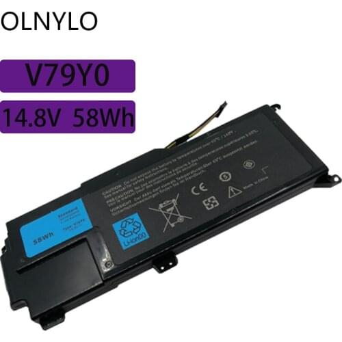 14.8V 58Wh Original V79Y0 V79YO YMYF6 0YMYF6 Laptop Battery For Dell XPS L412x L412z 14z 14Z-L412X 14Z-L412Z Tablet
