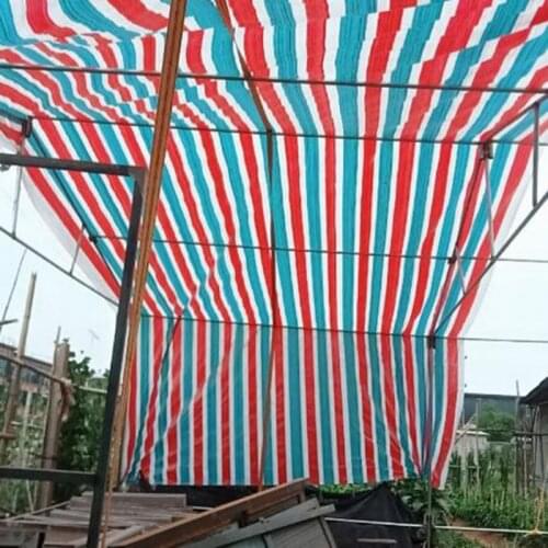 Various Size Outdoor Waterproof Tarpaulin Ground Sheet Camping Lightweight Tarp for Car Truck Canopy Cloth Garden Sunshade Cloth