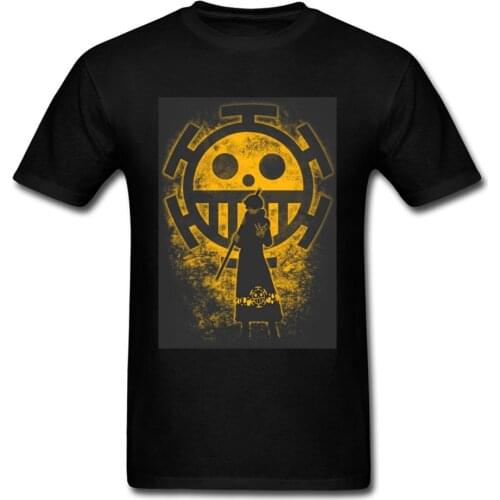 D Water Law T-shirt Men Punk T Shirt One Piece Tees Luffy Gear 4 Tshirt Nami Funny Tops Harajuku Anime Lover Camisa Zoro Print