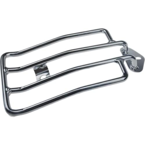 Chrome Solo Seat Luggage Rack For Harley Davidson Sportster XL883 1200 2004-2016