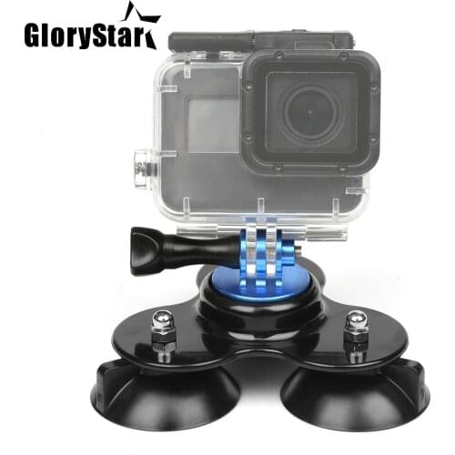 Low Angle Surfboard Suction Cup Tripod Mount for GoPro Hero MAX OSMO DJI Yi 4K SJCAM SJ5000 Eken H9 Camera Surfing Accessories