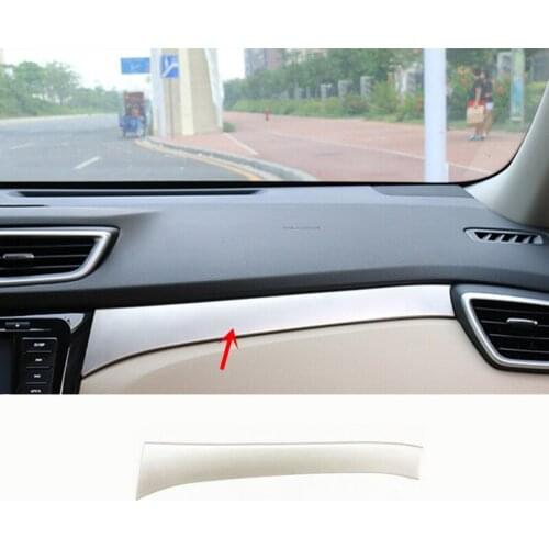 ABS Matte For Nissan Qashqai J11 Rogue Sport 2015 2016 2017 2018 Glove Box Panel Center Console Dashboard Cover Trim Molding