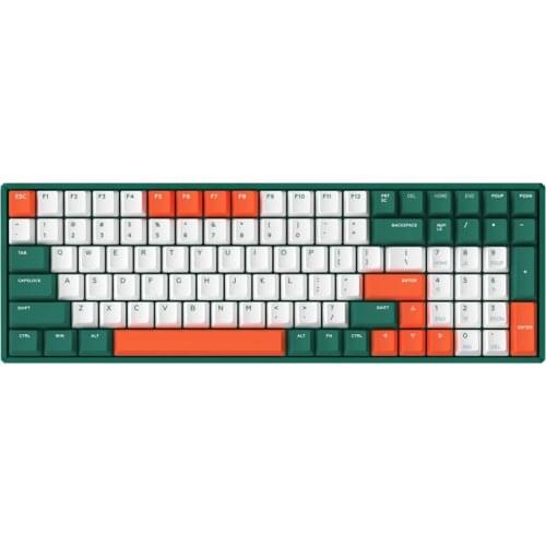 Iqunix mechanical keyboard, F96 jungle secret, Wireless Bluetooth cherry axis, red axis Office Games