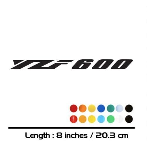 Motorcycle sticker bike Fuel tank Wheels helmet fairing Luggage MOTO car accessories reflective sign decal For YAMAHA YZF 600