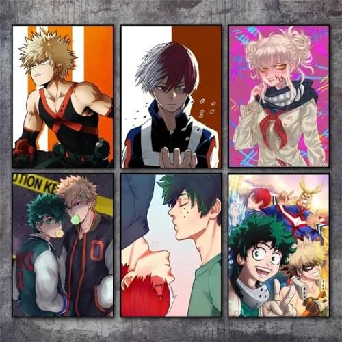 DIY 5D Diamond Painting Japan Anime My Hero Academia Full Diamond Embroidery Inlaid Cross Stitch Kit Home Decoration Gift