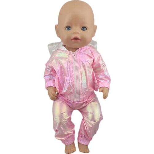 New 2020 lovely suit Wear For 43cm Baby Doll 17 Inch Born Babies Dolls Clothes And Accessories