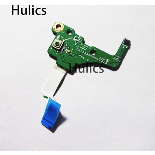 Hulics Original Power Button Board For HP Pavilion 17-e Series Laptop switch board 6 pin DA0R68PB6D0 DA0R68PB6C0 720673-001