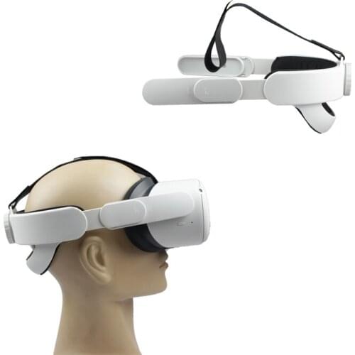 Adjustable Replacemennt Head Strap for Oculus Quest 2 VR Elite Strap Upgraded Lightweight Comfortable Headband Mount Accessories