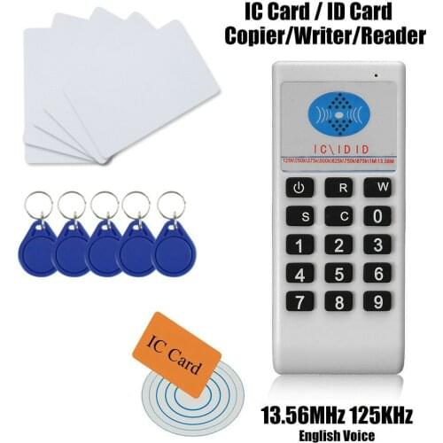Handheld Frequency 125Khz-13.56MHZ Copier Duplicator Cloner RFID NFC IC card reader & writer