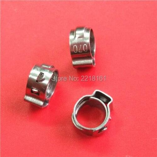 Inkjet printer ink tube connector 5X3MM 6X4MM For Seiko 510 1020 printhead Infinity Challenger Myjet Flora Allwin ink pipe clips