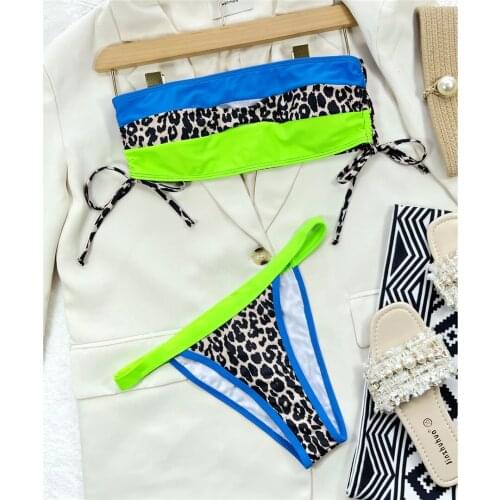 Veinkueeni Leopard Swimwear