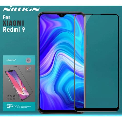 For Xiaomi Redmi 9 Tempered Glass Screen Protector Nillkin CP+PRO Full Cover Glass