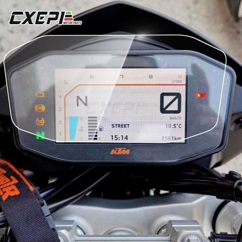 2 PCS For KTM 790 DUKE 2018-2020 890 DUKE R 2020 Motorcycle Cluster Scratch Protection Film Cluster Screen Protector