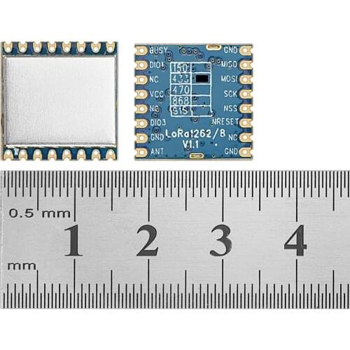 1Piece 22dBm 433MHz SX1268 LoRa1268 Ultra-low receive current 4.6mA Long range SPI Interface Wireless module