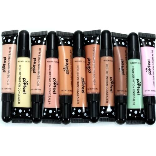 1 PC Perfect Cover Face Concealer Eye Contour Corrector Cream Maquiagem Liquid Corrective Bronzer Primer Makeup Base Foundation