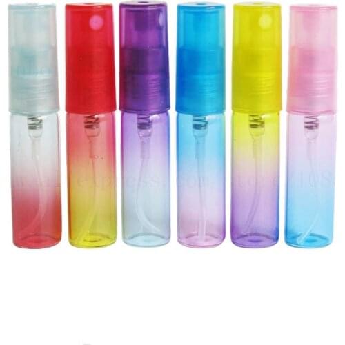 5ml Travel Portable Perfume Bottle Spray Bottles sample empty containers atomizer Mini refillable bottles 5pcs