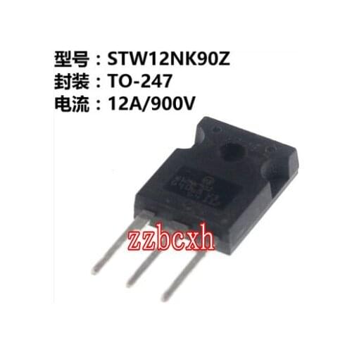 5PCS/LOT New original STW12NK90Z W12NK90Z TO-247 11A 900V In Stock