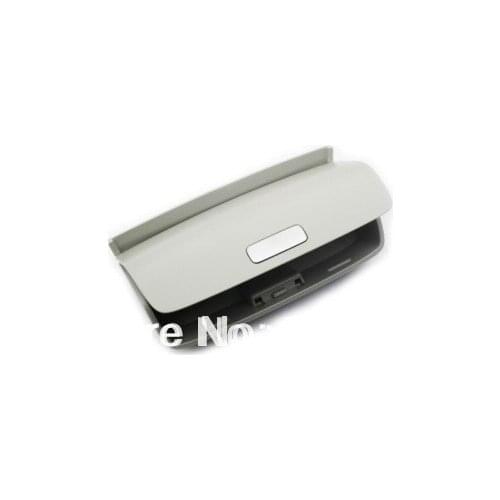 Sunglass Holder With Aluminium Open Button Grey For Volkswagen VW Passat B6 / CC / Tiguan