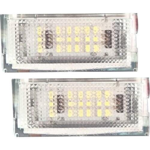 For BMW 3 Series E46 License Plate Light Number Car Rear 3w 6500K Universal Useful